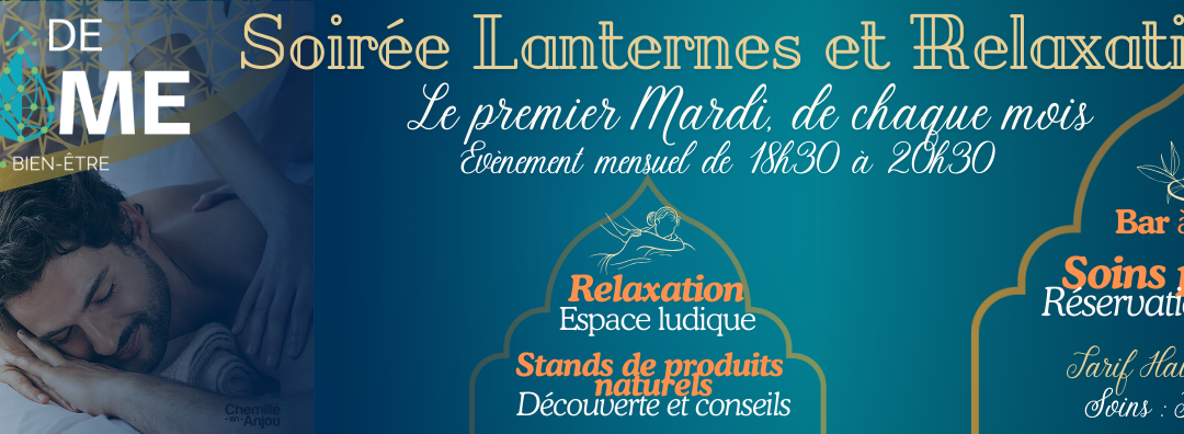 SOIRÉE LANTERNES ET RELAXATION